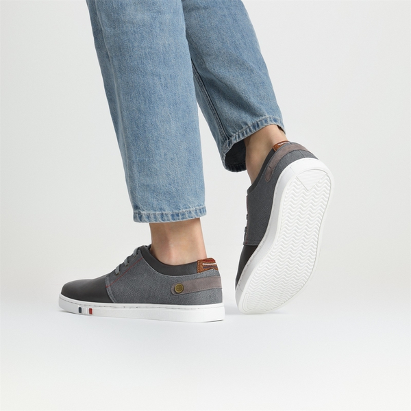 Men's Modern Casual Fashion Sneakers - GREY - 8